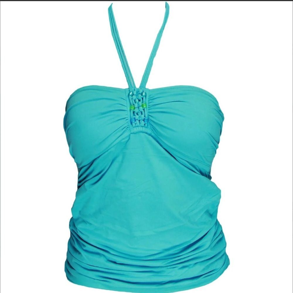 Bleu Rod Beattie Halter Tankini Top